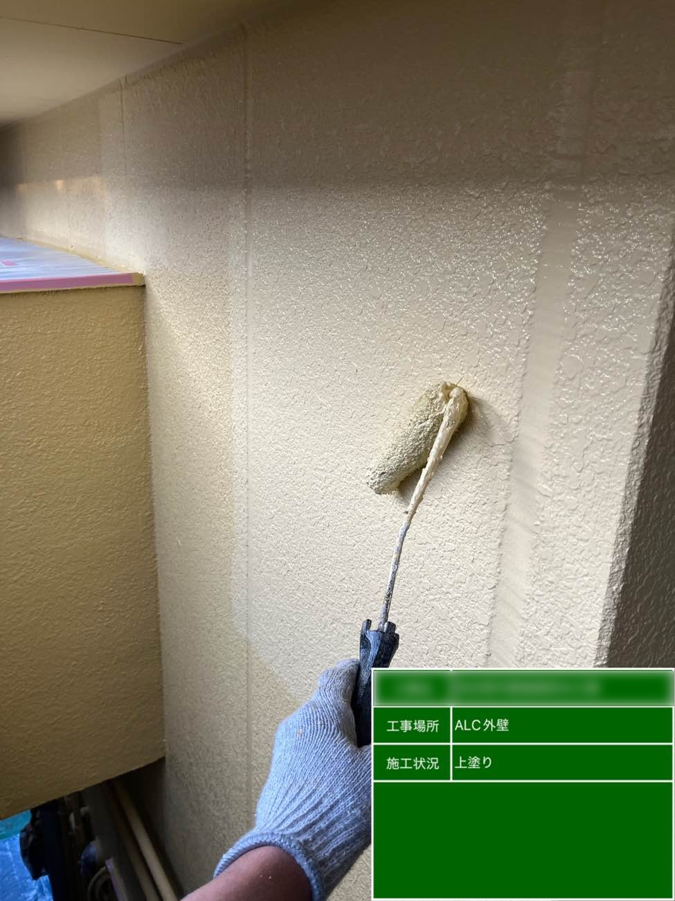 東京都北区西ヶ原 Nビル ALC外壁 上塗り塗装 全体状況 2